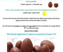 Easter hunt poster